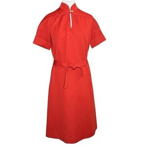 Butte Knit Women’s Vintage Polyester Dress. Size Vintage 12. 1960s, 1970s
